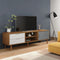 vidaXL - Tv-meubel - MOLDE - 158x40x49 - cm - massief - grenenhout - bruin