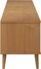 vidaXL - Tv-meubel - MOLDE - 158x40x49 - cm - massief - grenenhout - bruin