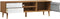 vidaXL - Tv-meubel - MOLDE - 158x40x49 - cm - massief - grenenhout - bruin