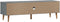 vidaXL - Tv-meubel - MOLDE - 158x40x49 - cm - massief - grenenhout - grijs