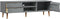vidaXL - Tv-meubel - MOLDE - 158x40x49 - cm - massief - grenenhout - grijs