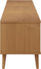 vidaXL - Tv-meubel - MOLDE - 158x40x49 - cm - massief - grenenhout - bruin