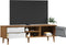vidaXL - Tv-meubel - MOLDE - 158x40x49 - cm - massief - grenenhout - bruin
