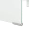 vidaXL - TV-meubel/monitorverhoger - 100x30x13 - cm - glas - groen
