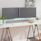 vidaXL - TV-meubel/monitorverhoger - 110x30x13 - cm - glas - groen