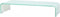 vidaXL - TV-meubel/monitorverhoger - 60x25x11 - cm - glas - groen - groen