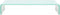vidaXL - TV-meubel/monitorverhoger - 60x25x11 - cm - glas - groen - groen