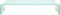 vidaXL - TV-meubel/monitorverhoger - 60x25x11 - cm - glas - groen - groen