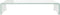 vidaXL - TV-meubel/monitorverhoger - 60x25x11 - cm - glas - groen - groen