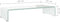 vidaXL - TV-meubel/monitorverhoger - 60x25x11 - cm - glas - groen - groen