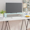 vidaXL - Tv-meubel/monitorverhoger - 70x30x13 - cm - glas - groen