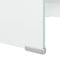 vidaXL - Tv-meubel/monitorverhoger - 70x30x13 - cm - glas - groen
