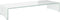 vidaXL - Tv-meubel/monitorverhoger - 80x30x13 - cm - glas - groen