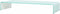 vidaXL - Tv-meubel/monitorverhoger - 90x30x13 - cm - glas - groen