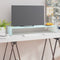 vidaXL - Tv-meubel/monitorverhoger - 90x30x13 - cm - glas - groen