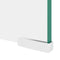 vidaXL - TV-meubel/monitorverhoger - transparant - 110x30x13 - cm - glas