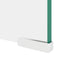 vidaXL - TV-meubel/monitorverhoger - transparant - 120x30x13 - cm - glas