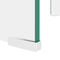 vidaXL - TV-meubel/monitorverhoger - transparant - 60x25x11 - cm - glas