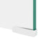 vidaXL - Tv-meubel/monitorverhoger - transparant - 90x30x13 - cm - glas