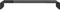 vidaXL - TV-meubel/monitorverhoger - zwart - 110x30x13 - cm - glas