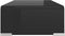 vidaXL - Tv-meubel/monitorverhoger - zwart - 40x25x11 - cm - glas