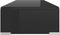 vidaXL - TV-meubel/monitorverhoger - zwart - 60x25x11 - cm - glas