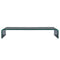 vidaXL - Tv-meubel/monitorverhoger - zwart - 80x30x13 - cm - glas