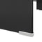 vidaXL - Tv-meubel/monitorverhoger - zwart - 90x30x13 - cm - glas