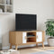 vidaXL - Tv-meubel - OLDEN - 114x43x57 - cm - massief - grenenhout - wit - en - bruin