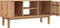 vidaXL - Tv-meubel - OTTA - 113,5x43x57 - cm - massief - grenenhout