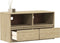 vidaXL - Tv-meubel - SAUDA - 99x43x55 - cm - massief - grenenhout - eikenkleurig