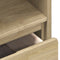 vidaXL - Tv-meubel - SAUDA - 99x43x55 - cm - massief - grenenhout - eikenkleurig