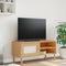 vidaXL - Tv-meubel - SENJA - 106x40x49 - cm - rattan - massief - grenenhout - bruin