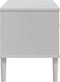vidaXL - Tv-meubel - SENJA - 106x40x49 - cm - rattan - massief - grenenhout - wit