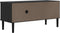 vidaXL - Tv-meubel - SENJA - 106x40x49 - cm - rattan - massief - grenenhout - zwart