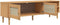 vidaXL - Tv-meubel - SENJA - 158x40x49 - cm - rattan-look - grenenhout - bruin