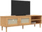 vidaXL - Tv-meubel - SENJA - 158x40x49 - cm - rattan-look - grenenhout - bruin