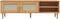 vidaXL - Tv-meubel - SENJA - 158x40x49 - cm - rattan-look - grenenhout - bruin