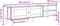 vidaXL - Tv-meubel - SENJA - 158x40x49 - cm - rattan-look - massief - grenenhout - wit