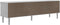vidaXL - Tv-meubel - SENJA - 158x40x49 - cm - rattan-look - massief - grenenhout - wit