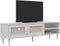 vidaXL - Tv-meubel - SENJA - 158x40x49 - cm - rattan-look - massief - grenenhout - wit