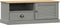 vidaXL - Tv-meubel - VIGO - 106x40x40 - cm - massief - grenenhout - grijs