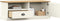 vidaXL - Tv-meubel - VIGO - 106x40x40 - cm - massief - grenenhout - wit