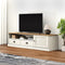 vidaXL - Tv-meubel - VIGO - 156x40x40 - cm - massief - grenenhout - wit