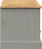 vidaXL - Tv-meubel - VIGO - 156x40x40 - cm - massief - grenenhout - grijs