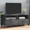 vidaXL - Tv-meubel - VIKEN - massief - grenenhout - antracietgrijs
