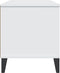 vidaXL - Tv-meubel - VIKEN - massief - grenenhout - wit