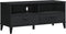 vidaXL - Tv-meubel - VIKEN - massief - grenenhout - zwart