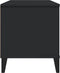 vidaXL - Tv-meubel - VIKEN - massief - grenenhout - zwart
