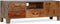 vidaXL - Tv-meubel - vintage - 118x30x40 - cm - massief - hout